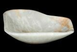 Polished Banded Onyx (Aragonite) Decorative Bowl - Morocco #251129-2